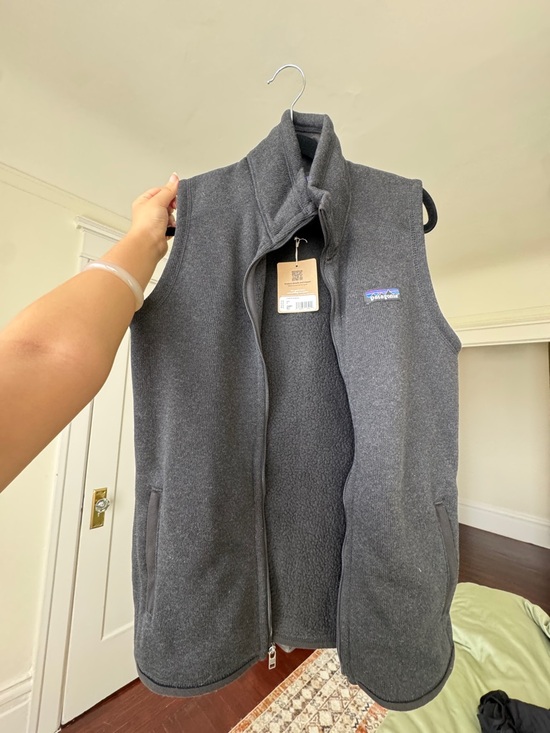 Patagonia Jackets & Blazers - Patagonia Better Sweater Dark Gray Fleece Vest